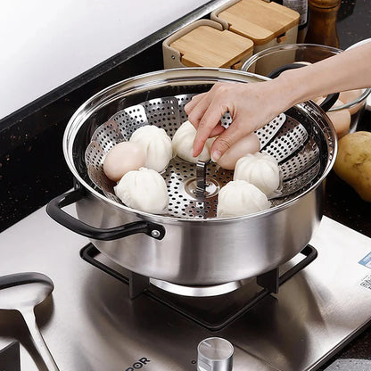Stainless Steel Steamer Basket ( IMPORTED )