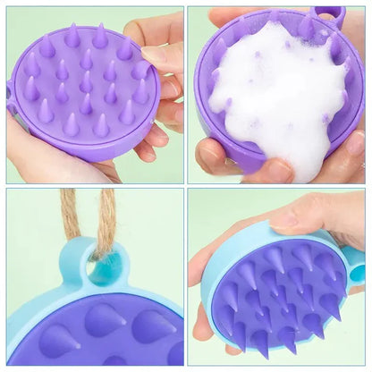 Silicone Hair Scalp Massage Comb