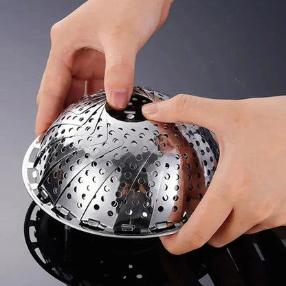 Stainless Steel Steamer Basket ( IMPORTED )