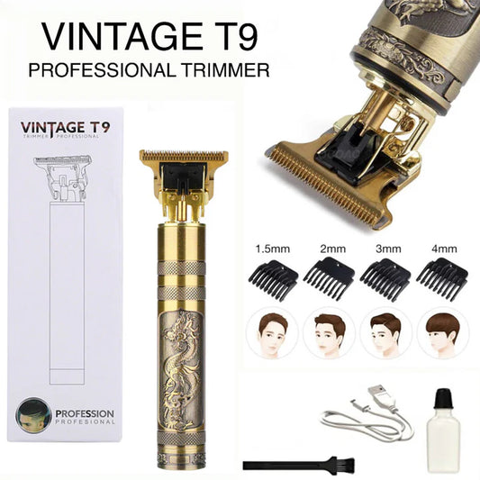 Vintage T9 Professional Trimmer (Gold)